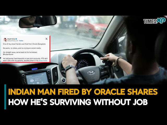 Indian Techie Laid Off By Oracle Reveals Survival Formula | Indians In U.S
