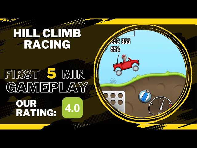 First 5 Minutes of Hill Climb Racing Gameplay – Conquer the Hills! (No Commentary)