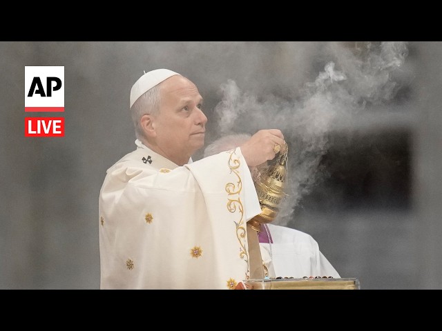 LIVE: Pope Leo XIV presides over Chrism Mass at St. Peter’s Basilica
