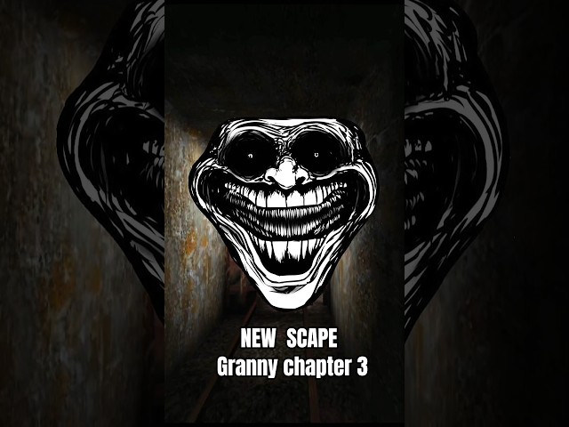 New scape 😱💀#granny #gaming #shorts #ytshorts