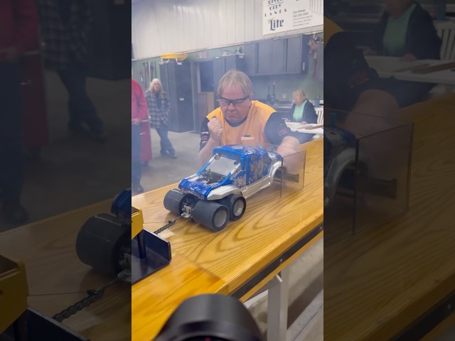 NITRO Big Rig!! 😱🔊 #truckpulling #nitro