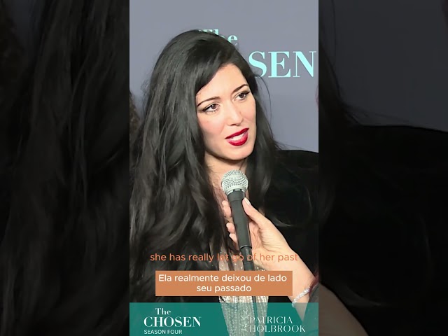 Teal Carpet Interview with Elizabeth Tabish of The Chosen Season 4 | God Sized Stories #Shorts