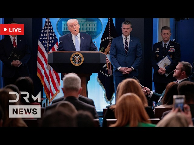 LIVE: President Trump Holds News Conference on Iran War Amid Strait of Hormuz Deadline | AC1G