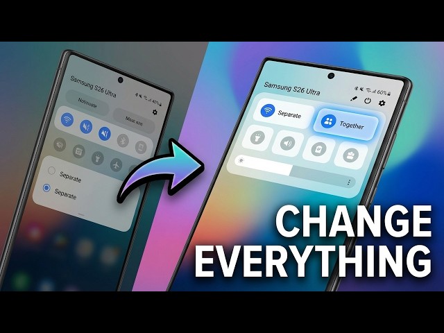 Samsung notification panel settings that change everything