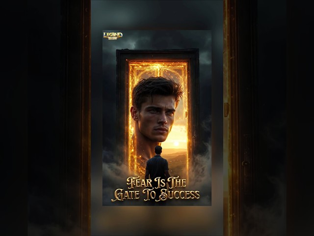 Fear Is The Gate To Success #motivation #nevergiveup #growth #legendrise #shorts #viral