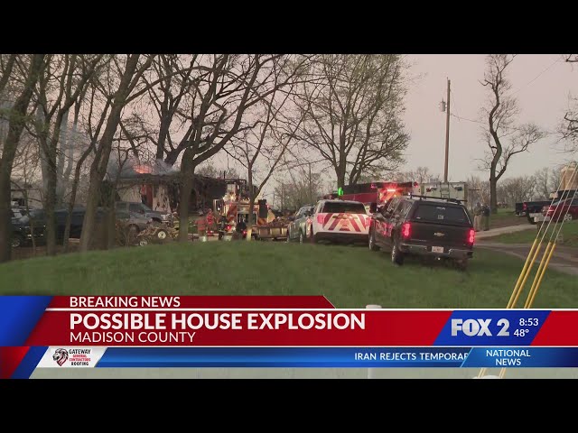 Three dead after possible house explosion in Madison County