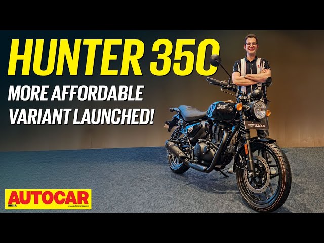 2026 Royal Enfield Hunter 350 walkaround - New variant, more colours | First Look | Autocar India 