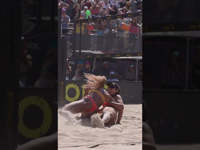 Melissa Humana-Paredes and Brandie Wilkerson win AVP Huntington!