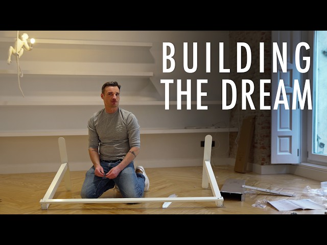 From Empty Room to Design Studio: The Setup Begins