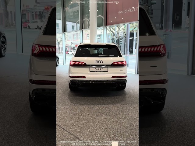 2023 Audi Q7 S line Back Lights #audi #q7 #suv