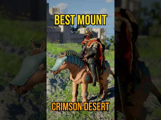 This Horse Is The Most OP Mount In Crimson Desert #crimsondesert #gaming #shorts