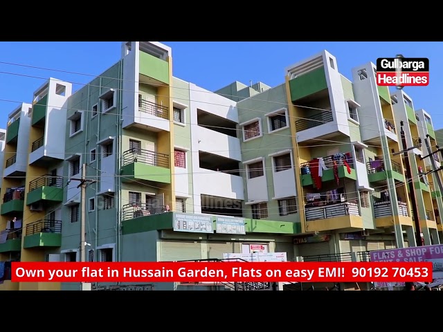 Own your flat in Hussain Garden — Flats on easy EMI!