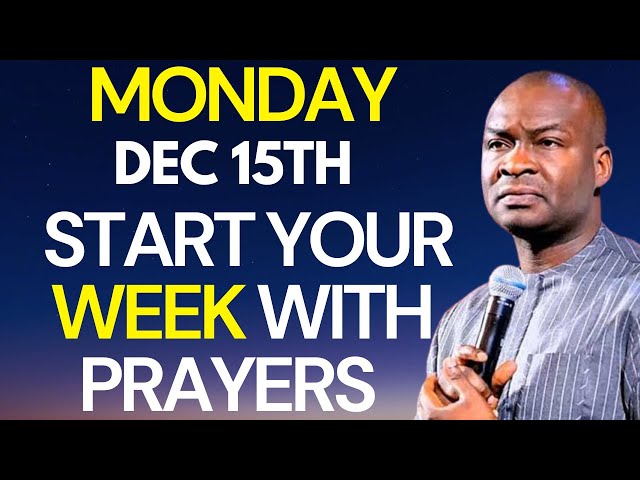 Monday 14th 2025 Koinonia Morning Word & Prayers | Apostle Joshua Selman