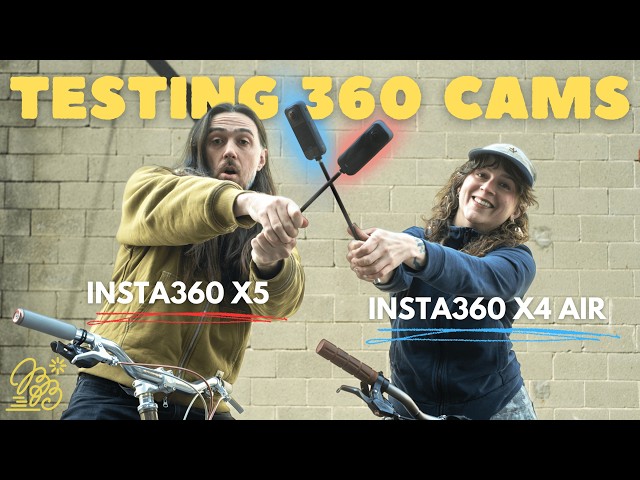 How we shoot immersive bike vlogs with the Insta360 X5 and X4 Air