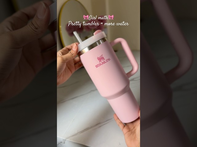 Unboxing my new Stanley cup 🎀🥹  #stanleycup #ashortaday #unboxing