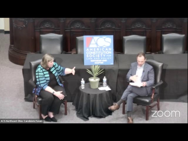 ACS Northeast Ohio: Candidate Forum
