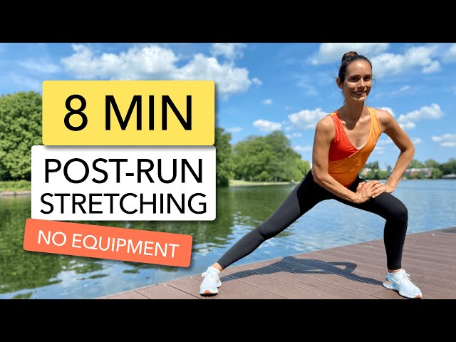 8 MIN POST-RUN STRETCHING - COOL DOWN FOR RUNNERS - NO EQUIPMENT