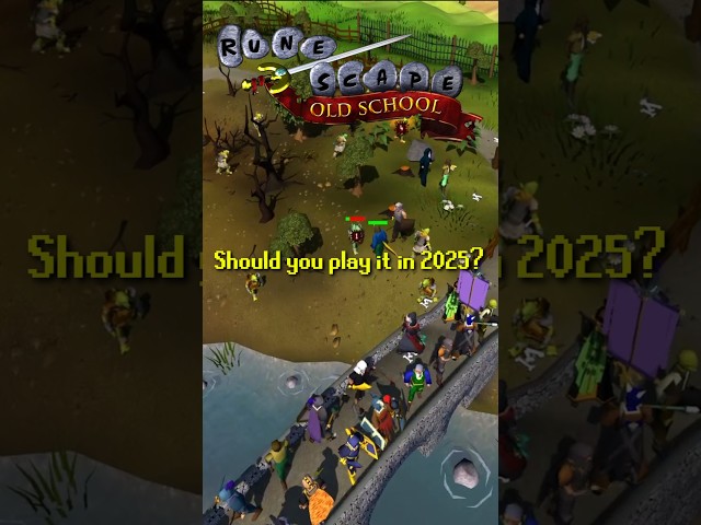 Old School Runescape, should you play it in 2025? 🤔 #oldschoolrunescape #runescape #osrs #2025
