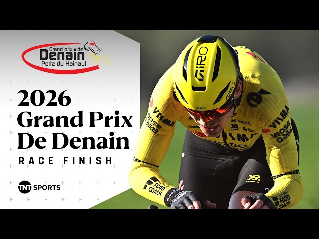 STUNNING SOLO WIN! 🤩 | Men's Elite 2026 Grand Prix De Denain Final KM's | TNT Sports Cycling