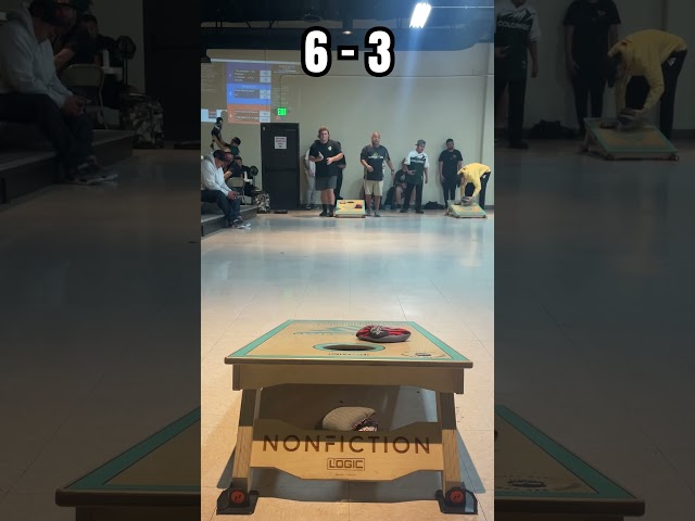 Front Board #aclcornhole #cornholegame #cornholetourney #cornholebag #frontboard