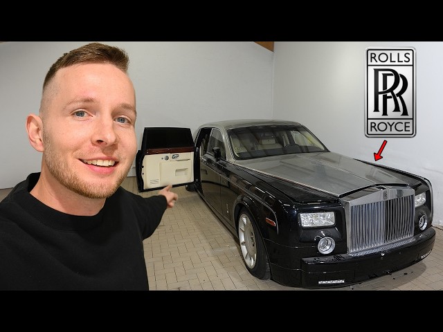 I bought a wrecked Rolls Royce to repair it by myself!