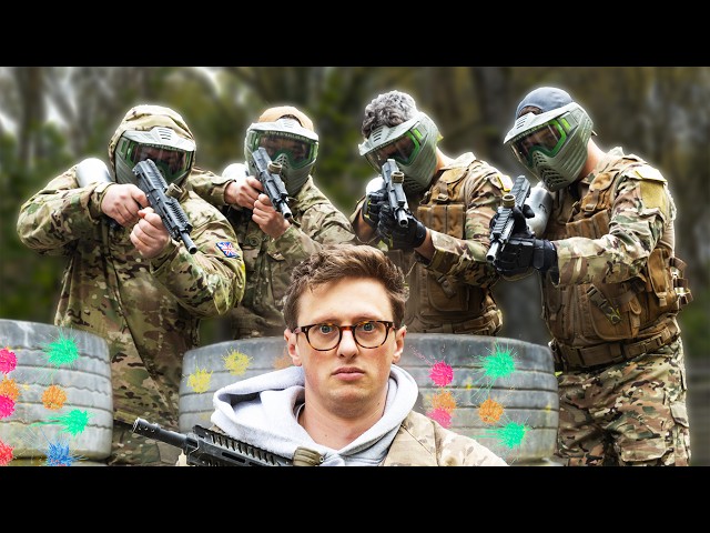 U.S. Marines vs. UK Special Forces - Who Wins Paintball?