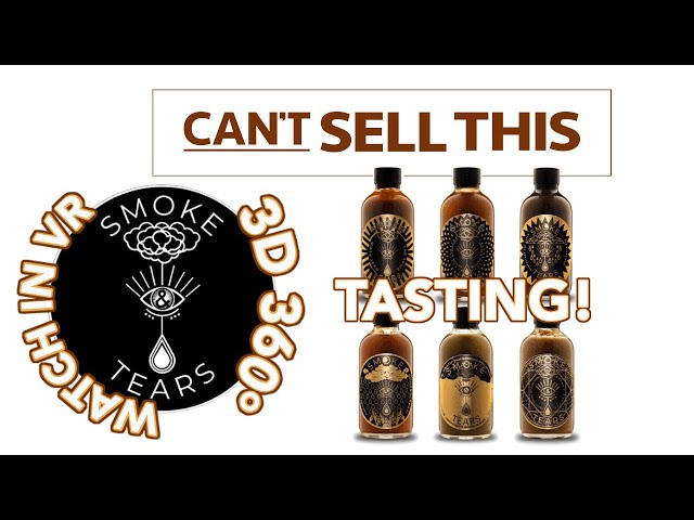 3D 360° Video! Hugh & Stefan - Smoke & Tears Hot Sauce Taste Test. Can't Sell This podcast