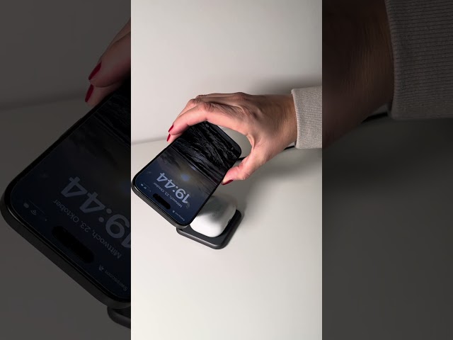 3in1 Wireless Ladestation – Perfekt für Reisen und Alltag!