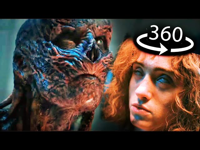 360° Stranger Things 4 | Vecna confronts NANCY POV
