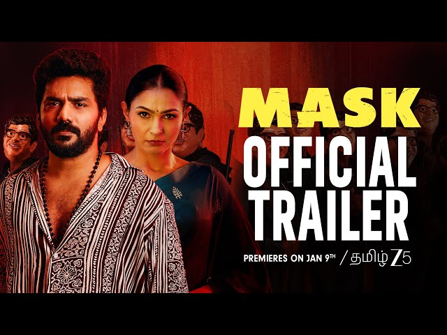 MASK | Official Trailer | Kavin, Andrea J, GV Prakash Kumar, Ruhani, Vikarnan A | Watch Now on ZEE5