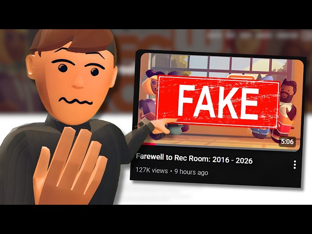 REC ROOM IS NOT SHUTTING DOWN! (IT'S FAKE)