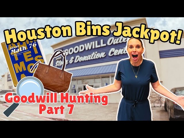 Bins Haul & Treasure Finds! Goodwill Hunting: Texas Edition – Houston Gessner