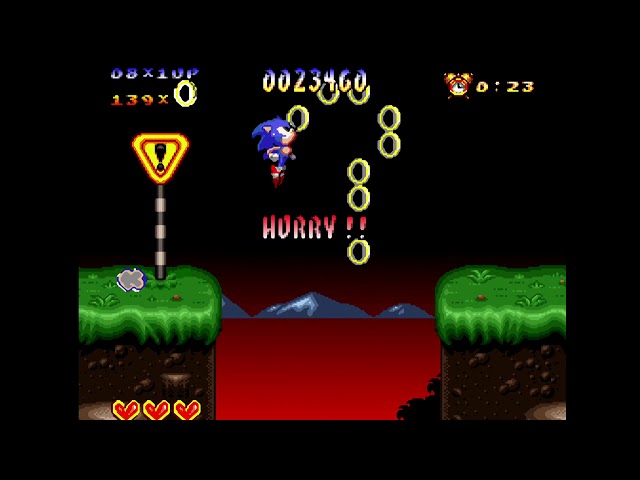 Sonic the Hedgehog Unlicensed (SNES) - Random Gameplay