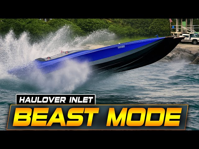 NO MERCY !! HAULOVER PUNISHES MTI SPEED BOATS BIG TIME | BOAT ZONE