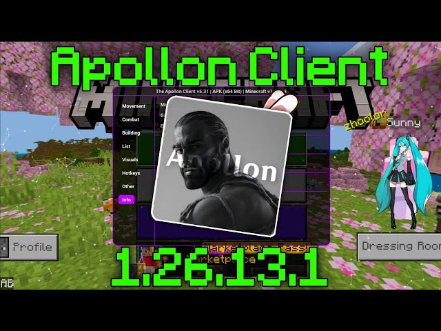 🖇️ Apollon Client v1.26.13.1 (Letest Version) | Insane FPS Boost for Low-End Devices (Must Try!!)