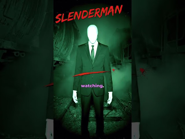 Height 15 Feet. No Face. No Escape. #slenderman #scarystories