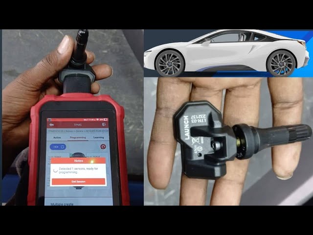 How to Activate brand New TPMS Sensor / TPMS Sensor Programing