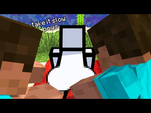 Can I beat Minecraft while 2 Friends rail me?