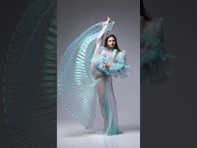 🇺🇦 Model poses for photoshoot📸 Rhythmic gymnastics. Model Valeriia