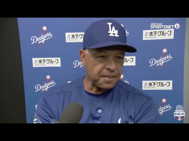 Dave Roberts on Dodgers 14 Runs 👀 “Doing Things the Right Way” | ドジャース打線爆発