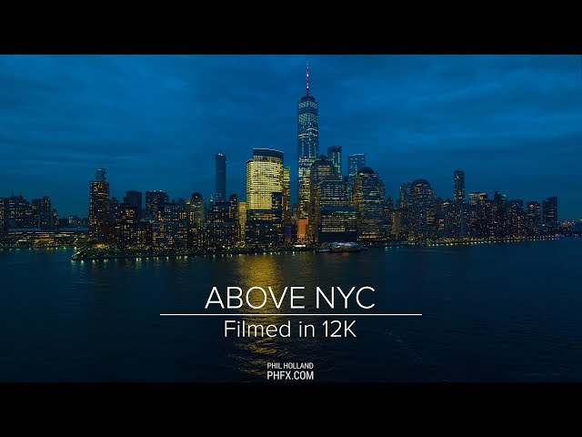 Above NYC - Filmed in 12K