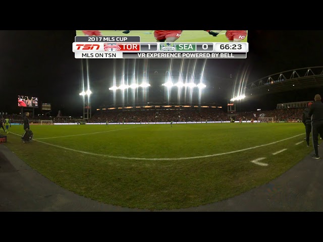 Bell VR Experience: MLS Cup - Bench Reacts to TFC Goal