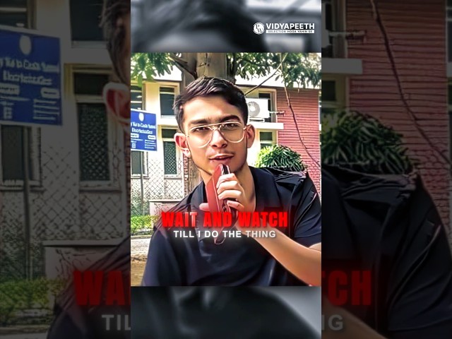 Allu Arjun Voice over by Vidhyapeeth JEE Topper 🤯 | #jee2026 #jeemains2026 #pwjeevidyapeeth #pwjee