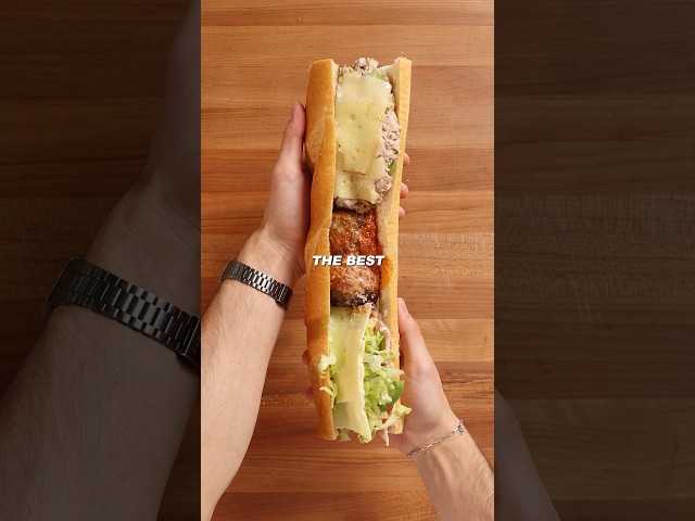 I fixed sub sandwiches #cooking #foodasmr #food #recipe