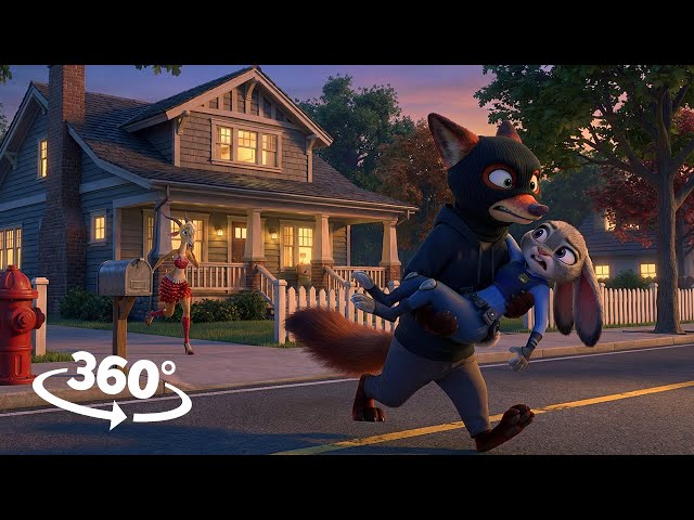 Zootopia 2: Save Judy From Nick Wilde | 360° 8K VR