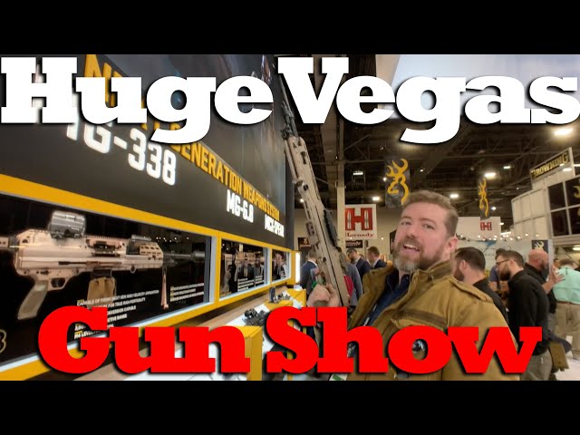 What Happens at the WORLD'S LARGEST GUN TRADE SHOW in Las Vegas | Range Time at SHOT Show 2020