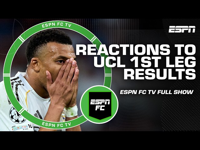 UCL Quarterfinal Reactions 🚨+ Controversial red card decisions & PSG-Liverpool predictions | ESPN FC