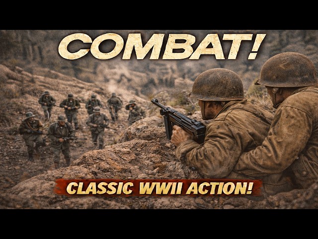 Combat! (1962) – Classic WWII War TV Series Full Episode | American WWII War