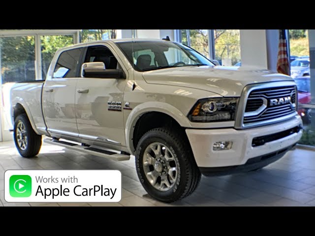 How to Setup Apple Carplay on the 2018 Ram 3500 Limited Laramie