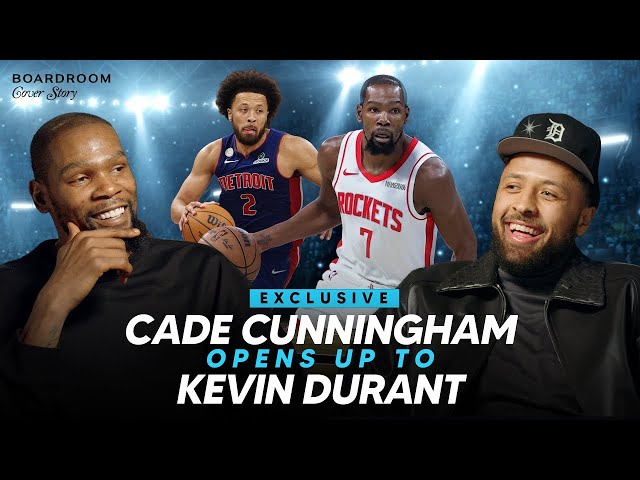 Kevin Durant & Cade Cunningham Talk NBA, Pistons, Rockets, The Detroit Rap Scene, & More